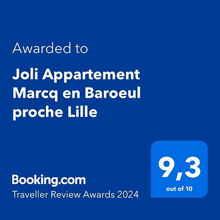 Joli Appartement Marcq En Baroeul Proche Lille Exterior foto