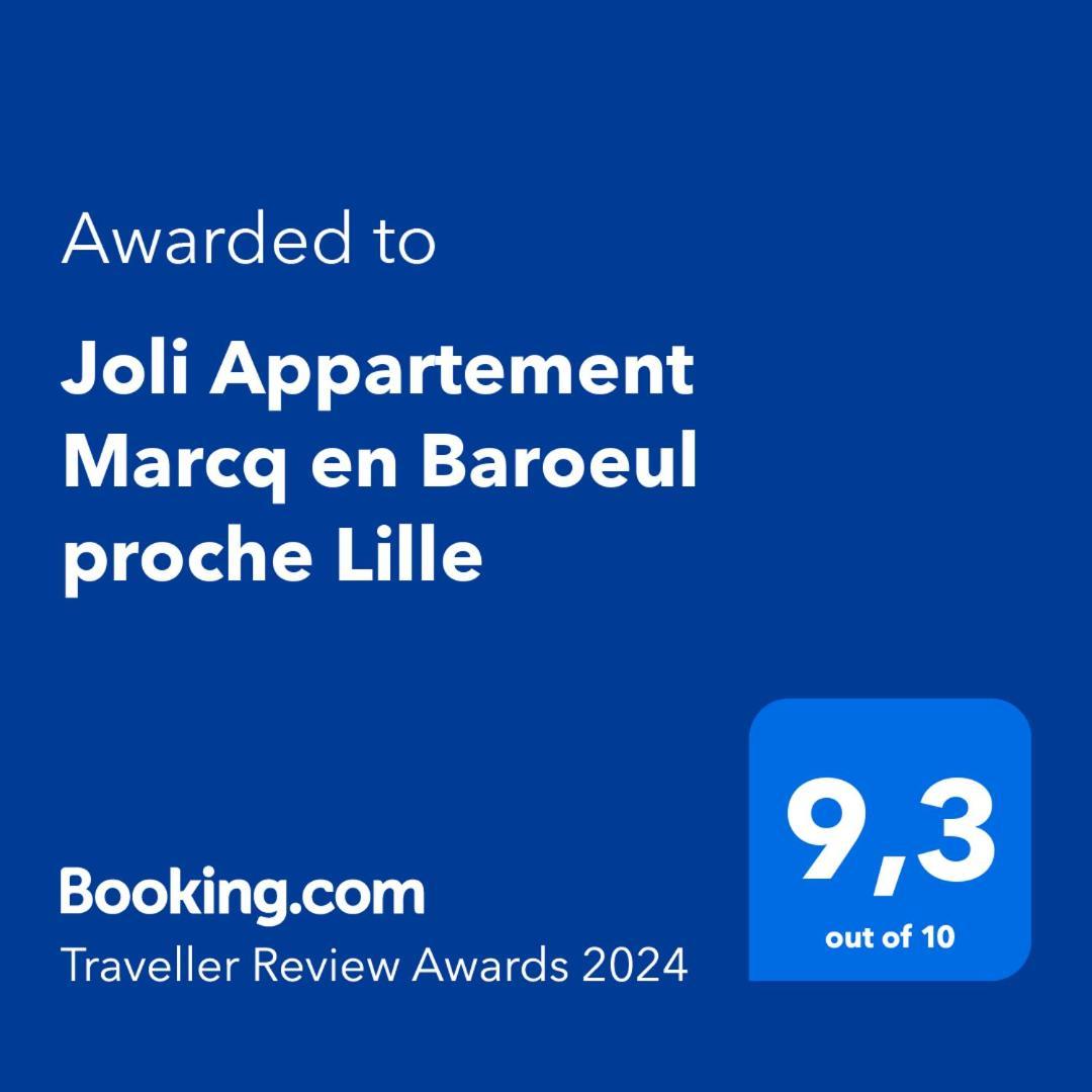 Joli Appartement Marcq En Baroeul Proche Lille Exterior foto